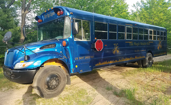 winery tours bus